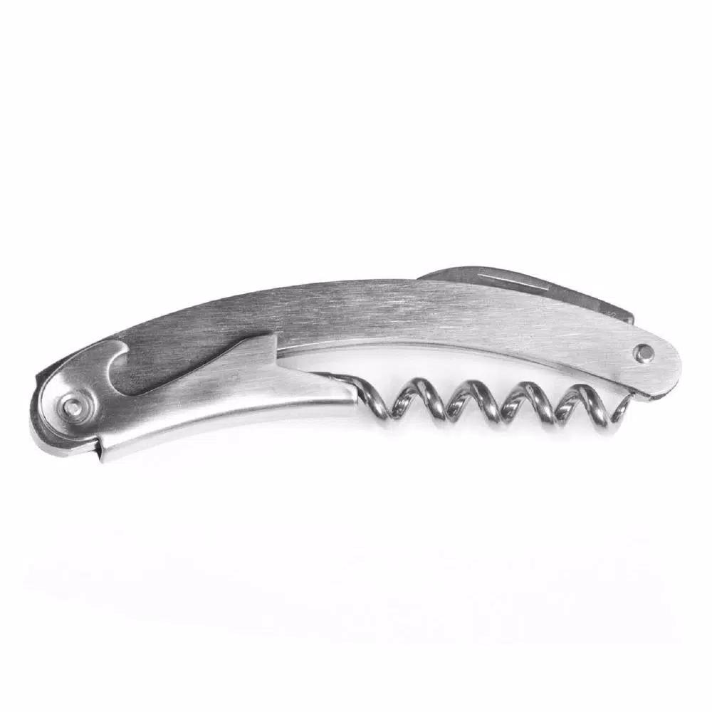Ozeri 5-Piece Wine Accessory Set - Wine Bottle Shaped Corkscrew & Tool Kit