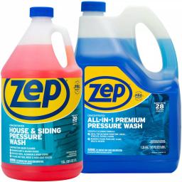 ZEP All-in-1 Premium Pressure Wash 172 oz. with House and Siding Concentrate 128 oz. thumbnail 1