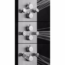 AKDY 65 in. Stainless Steel 8-Jet Shower Panel System with Rainfall Head, Handshower & Tub Spout thumbnail 5