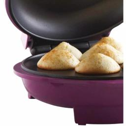 Brentwood Appliances TS-252 Mini Cupcake Maker, 7-Slot Nonstick Specialty Maker, Pink thumbnail 3