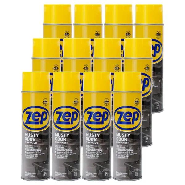 ZEP Musty Odor Eliminator Ultra-Dry Spray, 10 oz. (Case of 12)