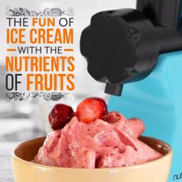 NutriChef 150-Watt Electric Soft Serve and Sorbet Maker, Black thumbnail 4