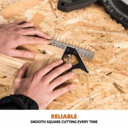 Evolution Power Tools Evolution R255SMS+ 10 in. 15 Amp Sliding Compound Miter Saw with Multi-Material Blade thumbnail 6