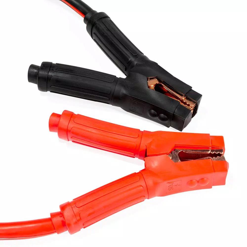 Stark 25 ft. Heavy-Duty 0-Gauge Battery Jumper Cables, 600 Amp