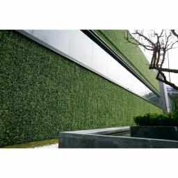 Ejoy GorgeousHome Artificial Boxwood Hedge Greenery Panels, 20 x 20 in., Dark Green (12-Pack) thumbnail 2