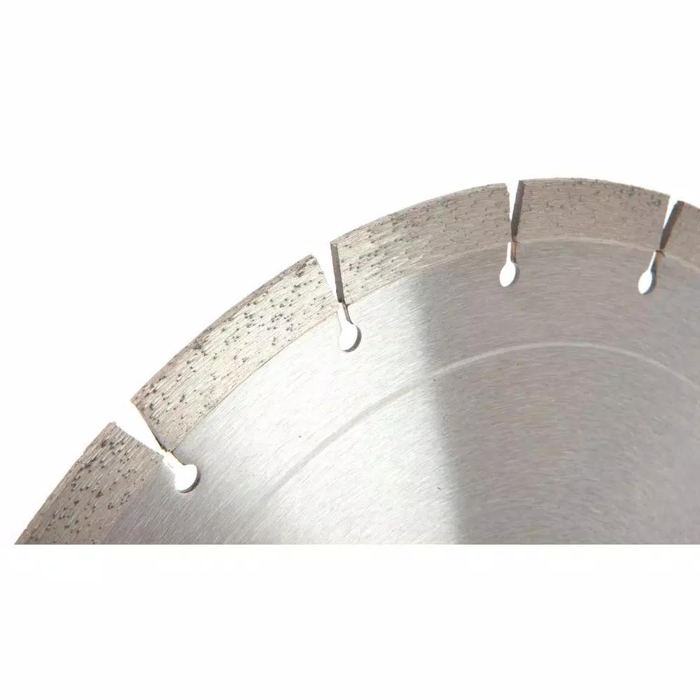 Forney 12 in. Premium Diamond Turbo Saw Blade for Concrete, Brick, and Block