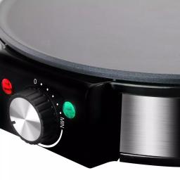 MegaChef Mega Chef 12-Inch Stainless Steel Electric Crepe and Pancake Maker Griddle, 1200W thumbnail 5
