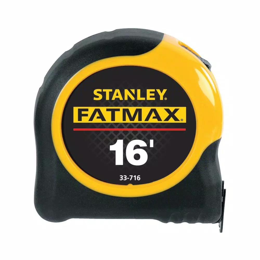 STANLEY FATMAX 16 ft. Tape Measure, 1-1/4 in. Wide Blade with Blade Armor