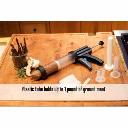 Weston Jerky Gun Junior Homemade Jerky, Snack Stick, and Sausage Maker Kit thumbnail 2