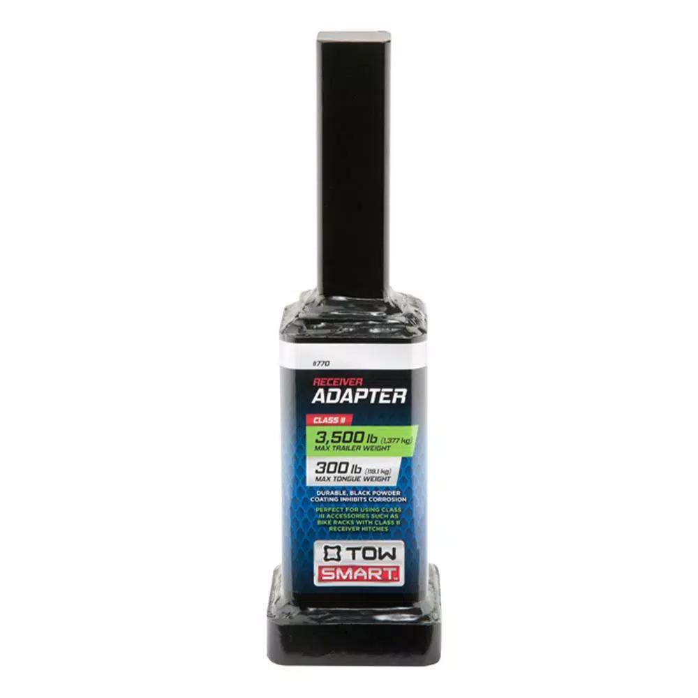 TowSmart Class II to Class III Receiver Adapter - 1-1/4 in Steel Hitch Adapter