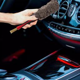 Barrett-Jackson Car Interior Brush Kit with Dash Duster and Upholstery Brush thumbnail 5