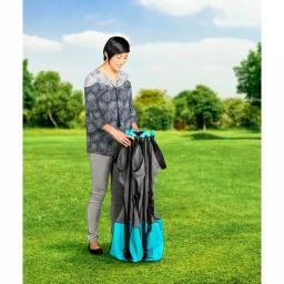 Regalo My Play Deluxe 6-Panel Portable Play Yard, 48 x 26 in, Blue thumbnail 4