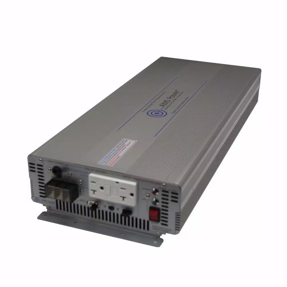 AIMS POWER AIMS 3000-Watt Pure Sine Wave Industrial Grade Inverter, 24V DC to 120V AC