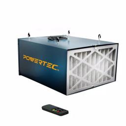 POWERTEC 3-Speed Remote Controlled Air Filtration System (300/350/400 CFM) thumbnail 1