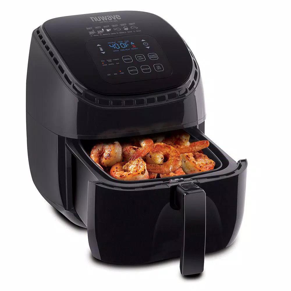 NuWave Brio 3 Qt. Digital Air Fryer, Black