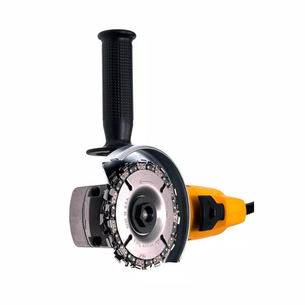 King Arthur's Tools Lancelot 14/22 Tooth Saw Chain Cutter Tandem Combo for Angle Grinders