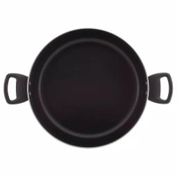 Farberware 10.5 Qt. Aluminum Nonstick Stock Pot with Glass Lid, Champagne thumbnail 3