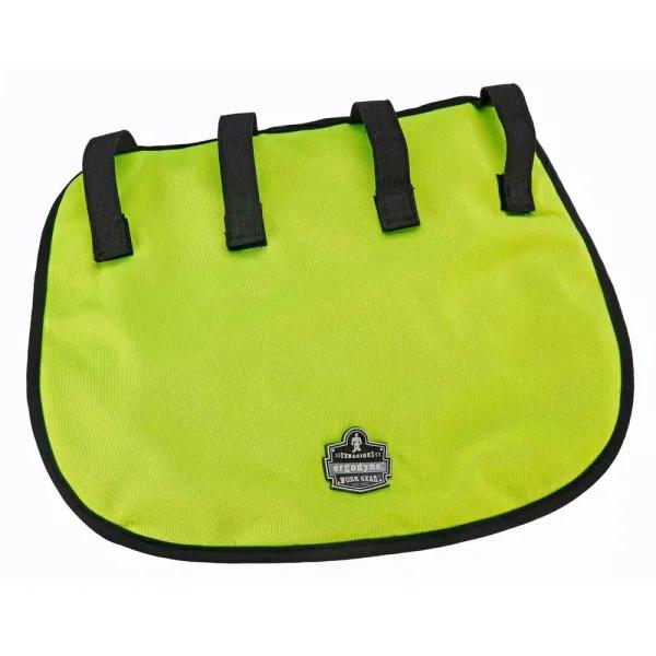 Ergodyne 6670CT Lime Evaporative Hard Hat Neck Shade with Cooling Towel