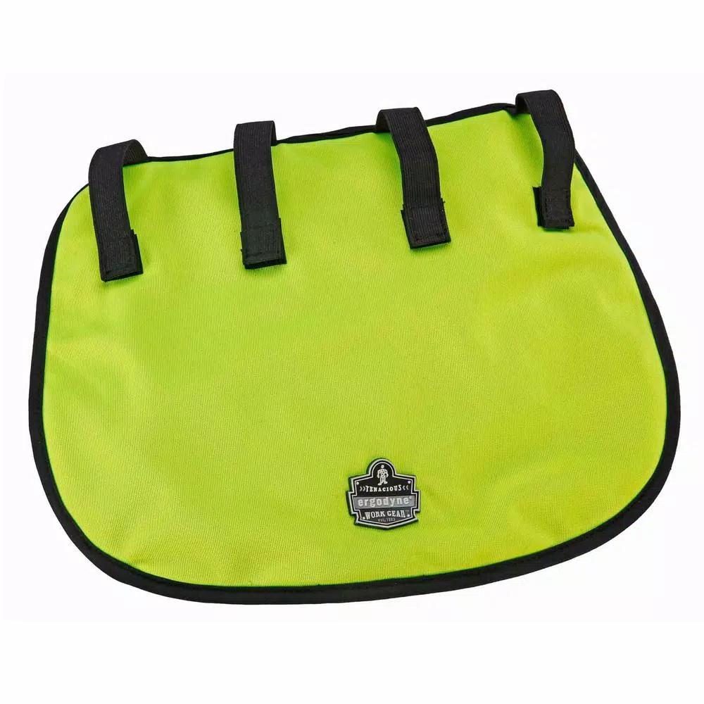 Ergodyne 6670CT Lime Evaporative Hard Hat Neck Shade with Cooling Towel