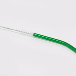 ExcelSteel 10 Pc Reusable Powder Coated Stainless Steel Straw Set with Cleaning Brushes - Colorful Multi-Color thumbnail 3