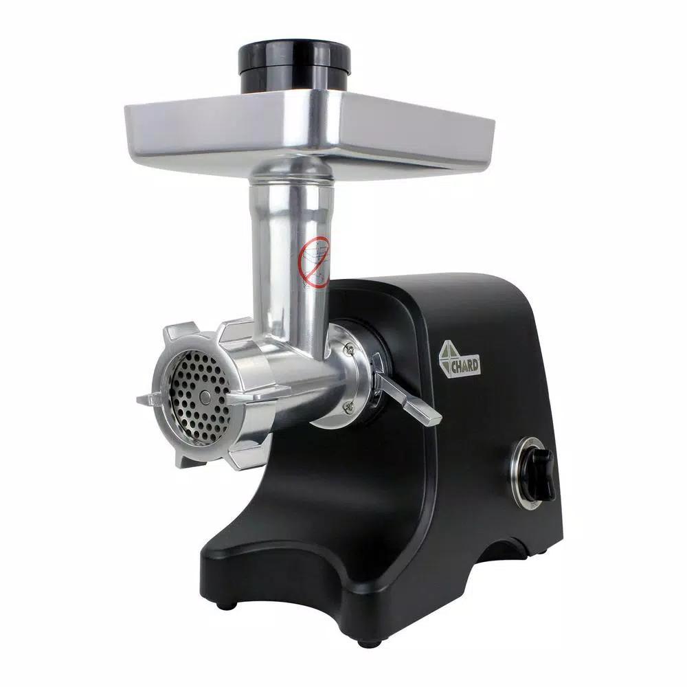 Chard Collection No. 12 500W Black Stainless Steel Meat Grinder