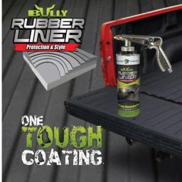 Bullyliner Water Based Rubber Truck Bed Liner, Burnt Red (4-Box Pack) thumbnail 7