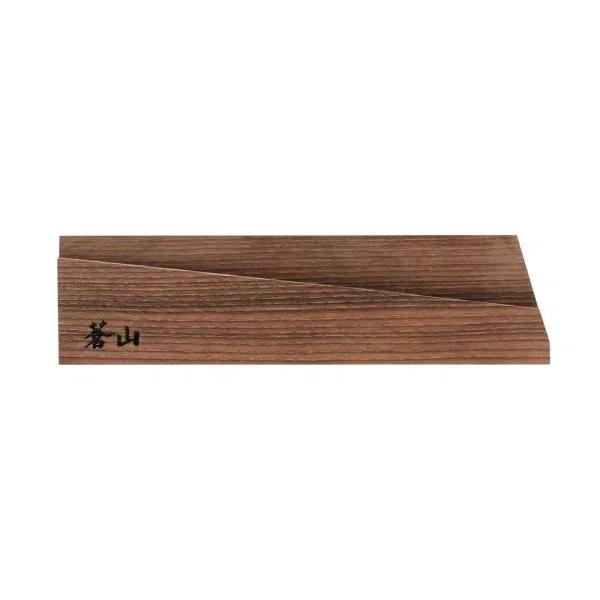 Cangshan Solid Carbonized Ash Wood Magnetic Knife Sheath for 8 in. Chef's Knife