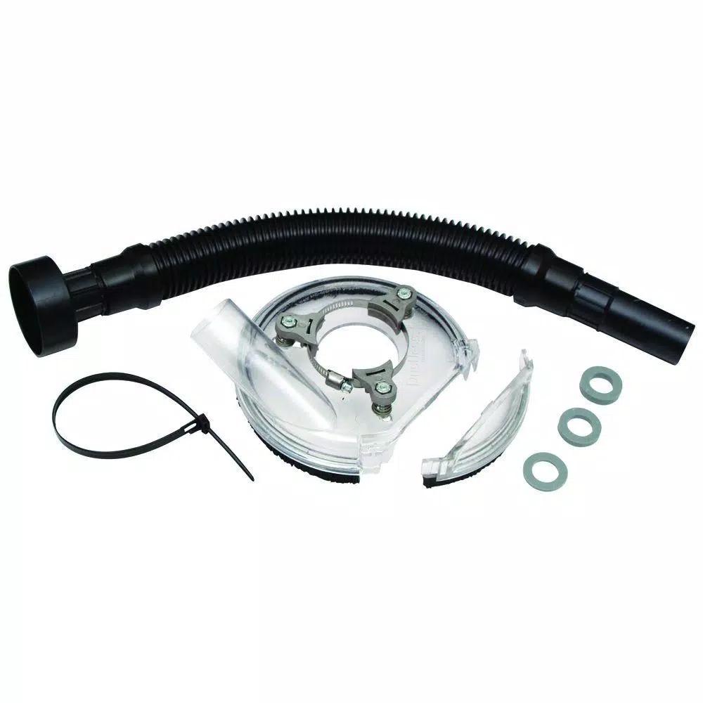 Dustless Technologies DustBuddie 5 in. Dust Shroud for Hand Grinders - Dust Control Accessory