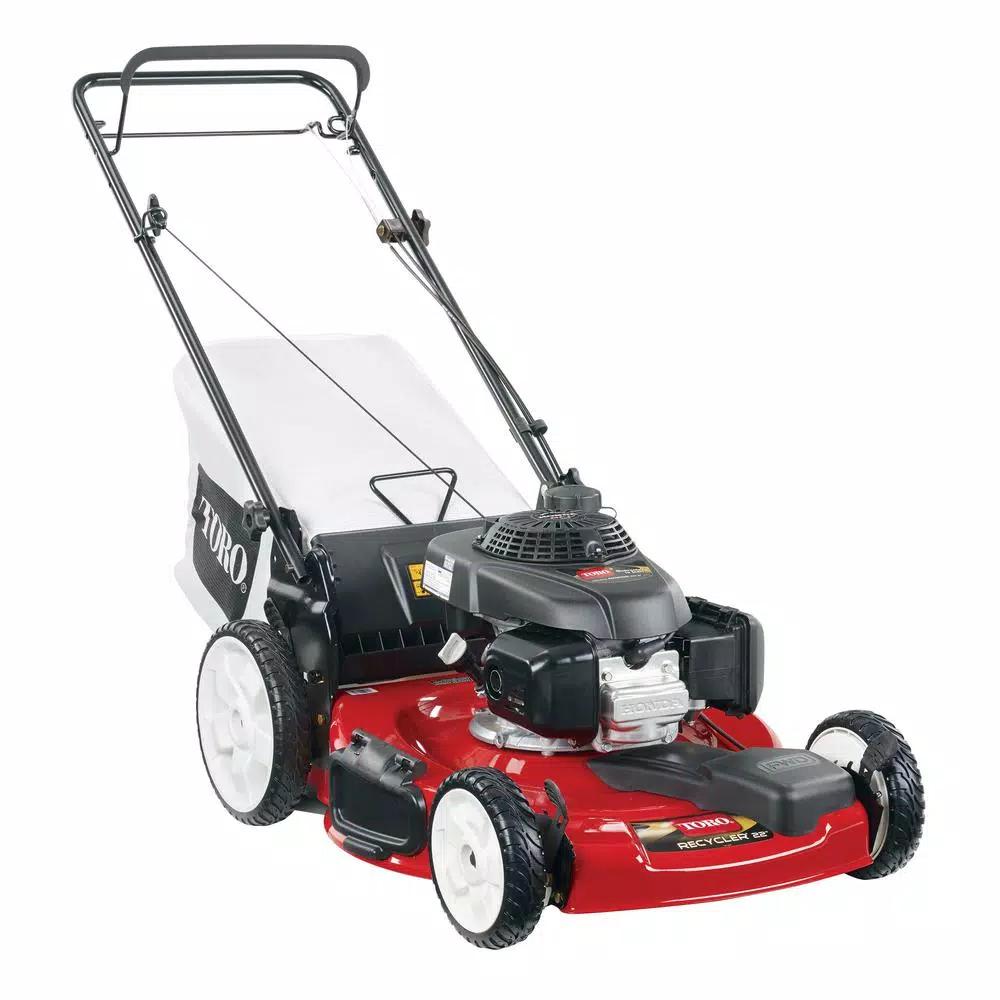 Toro Recycler 22 in. Self-Propelled Gas Lawn Mower with Honda 160cc Engine, High Wheel Front Wheel Drive