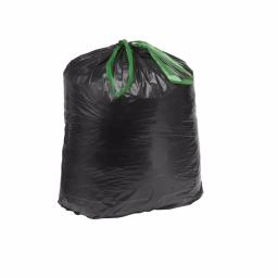 Unbranded Neat 30 Gallon Heavy Duty Black and White Trash Bags, 1.1 Mil, 120 Count thumbnail 1