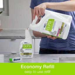 Bona PowerPlus Antibacterial Hard-Surface Floor Cleaner Refill, 128 oz. thumbnail 9
