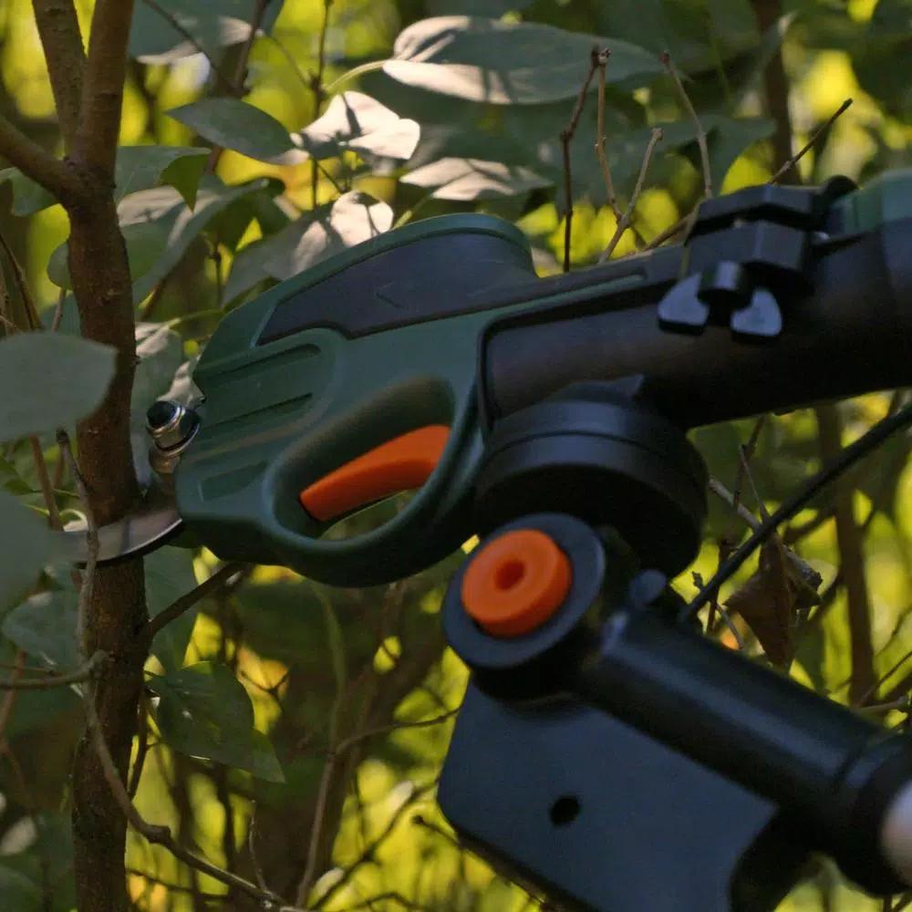 Scotts 7.2V Cordless Telescoping Pole Pruner with 2 Ah Battery and Charger