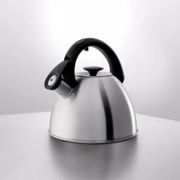 OXO Brew Good Grips Click-Click 8.4-Cup Brushed Stainless Steel Tea Kettle with Whistle thumbnail 6