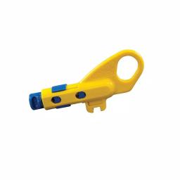Klein Tools CAT6 Pass-Thru Modular Crimper, Radial Stripper, and 20-Pack Connector Set thumbnail 8