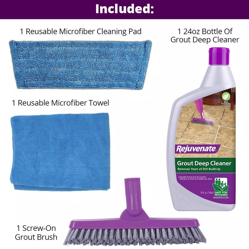 Rejuvenate Ultimate Grout Deep Cleaner System for Tile and Stone Floors