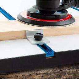 POWERTEC Universal T-Track Stop Kit with Parallel and Perpendicular Stops (4-Pack) thumbnail 5