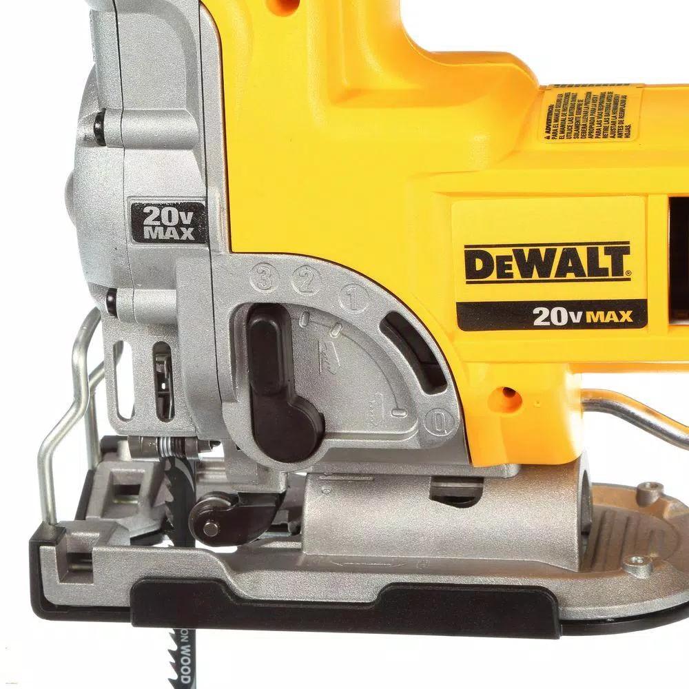 DEWALT 20V MAX Cordless Jig Saw Kit with 3.0 Ah Lithium-Ion Battery