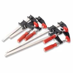 Bessey Clutch Clamp Set, 4-Piece Bar Clamp Pack (2x 6 in. and 2x 12 in.) thumbnail 5
