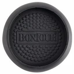 BonJour Coffee & Tea Riviera 8-Cup French Press with Coaster and Scoop, Black thumbnail 5