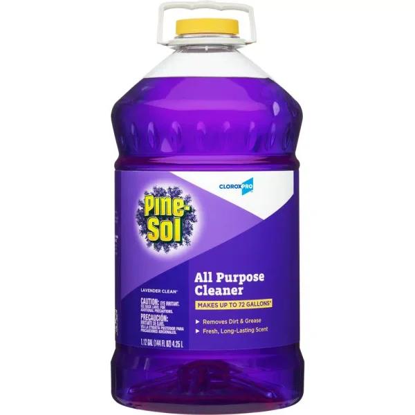 Pine-Sol CloroxPro Pine-Sol Professional All Purpose Cleaner, Lavender Clean, 144 oz.