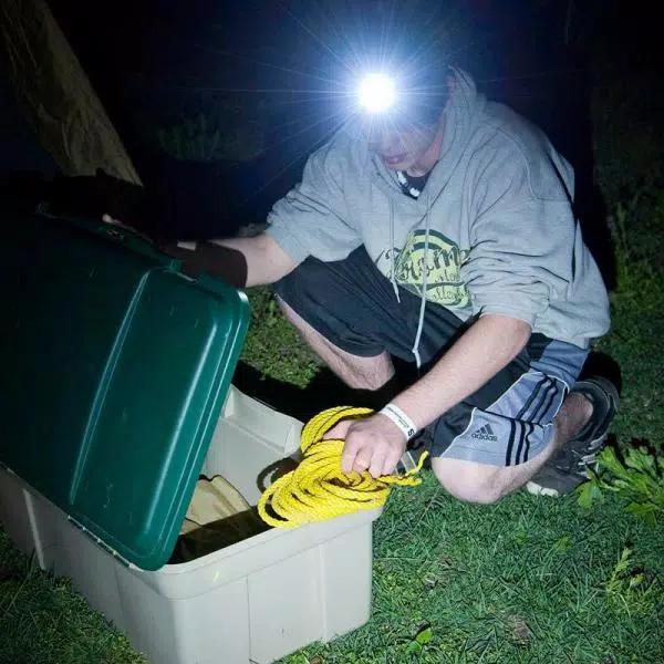 Dorcy 41-2097 Weather Resistant LED Headlamp, 285 Lumens, Spot Beam