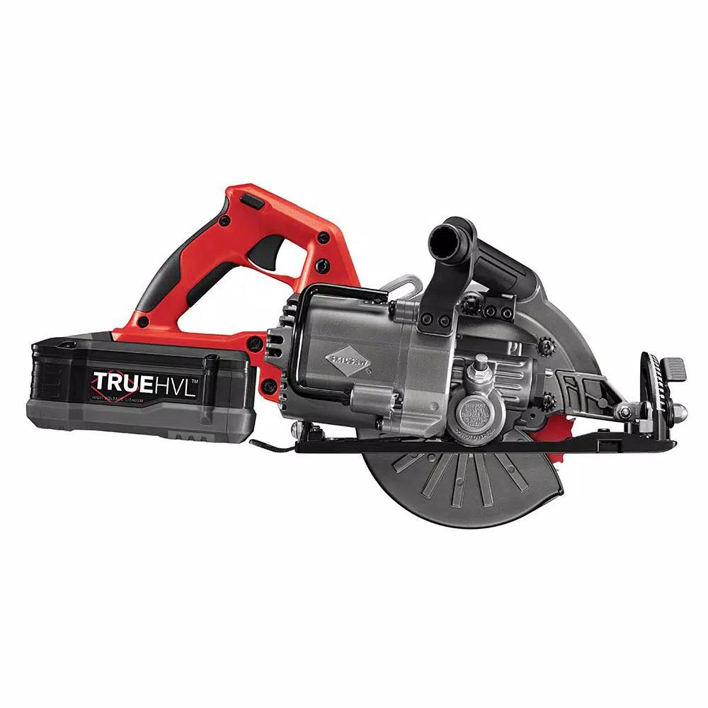 SKILSAW 48V Cordless 7-1/4 in. Worm Drive Circular Saw Kit with TRUEHVL Battery and Diablo Blade