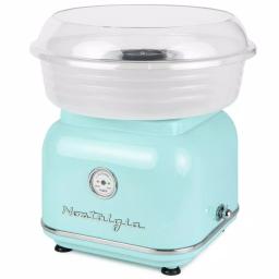 Nostalgia Retro Aqua Electric Cotton Candy Maker with 2 Reusable Cones thumbnail 1