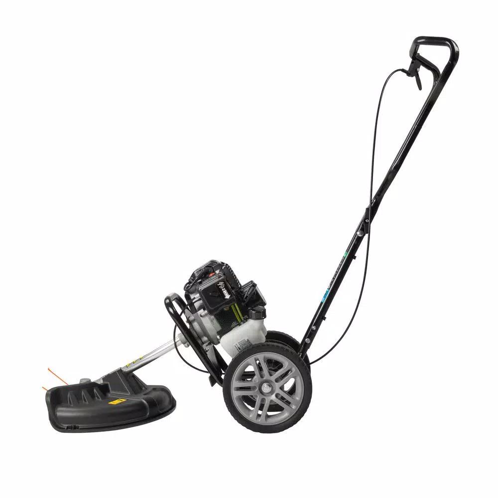 Southland 43 cc Gas Wheeled String Trimmer, 17 in. Walk-Behind Trimmer