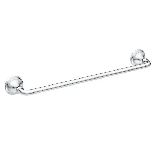 MOEN Jansen 24 in. Single Towel Bar in Chrome