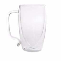 Starfrit 17 oz. Double-Wall Borosilicate Glass Beer Mug thumbnail 1