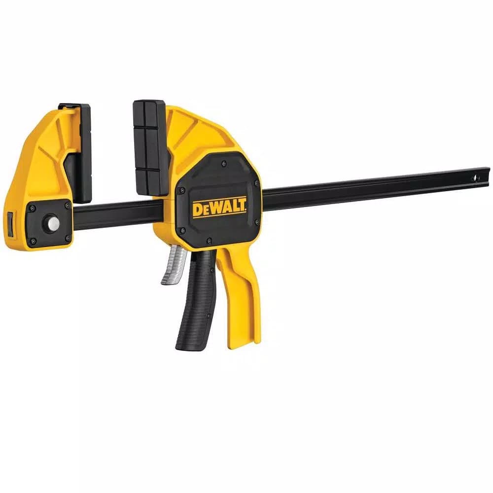 DEWALT 12 in. 600 lb. Trigger Clamp with 3.25 in. Throat Depth