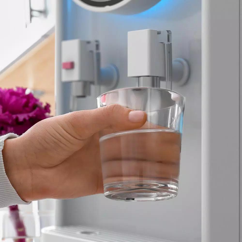 DRINKPOD Series 6 Bottleless Hot and Cold Water Cooler Dispenser with Ultra +3 Filtration - White