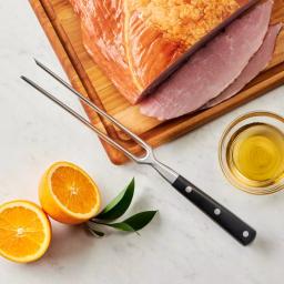 Tramontina 8 in. High Carbon Stainless Steel Full Tang Carving Fork thumbnail 2