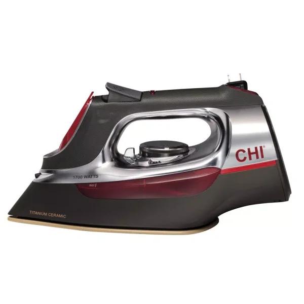 CHI Retractable Cord Steam Iron with Titanium-Infused Ceramic Soleplate